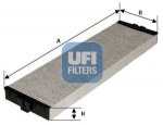Filtras, salono oras UFI 54.157.00