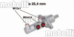 Peapiduri silinder METELLI 05-0543