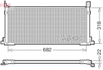 Kondensaator,kliimaseade DENSO DCN50135