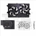 Ventilaator,mootorijahutus TYC 810-0007