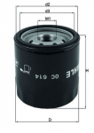 &Otilde;lifilter KNECHT OC 614