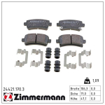 Piduriklotsi komplekt,ketaspidur ZIMMERMANN 24421.170.3