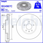 Piduriketas DELPHI BG4967C