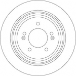 Piduriketas TRW DF6573