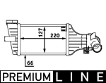 Kompressori&otilde;hu radiaator MAHLE CI 71 000P
