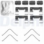 Lisakomplekt, ketaspiduriklotsid DELPHI LX0821