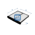 Filter,salongi&otilde;hk UFI 53.330.00