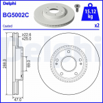 Piduriketas DELPHI BG5002C