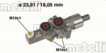 Peapiduri silinder METELLI 05-0177