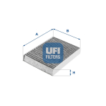 Filter,salongi&otilde;hk UFI 54.245.00