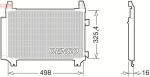 Kondensaator,kliimaseade DENSO DCN50029