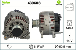 Generaator VALEO 439608