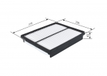 &Otilde;hufilter BOSCH F 026 400 292