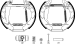 Piduriklotside komplekt TEXTAR 84044709