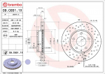 Piduriketas BREMBO 09.C651.1X