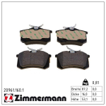Piduriklotsi komplekt,ketaspidur ZIMMERMANN 20961.160.1