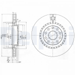 Piduriketas DELPHI BG3723