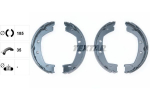 Piduriklotside komplekt,seisupidur TEXTAR 91067800