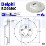Piduriketas DELPHI BG9950C