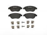 Piduriklotsi komplekt,ketaspidur BREMBO P 61 068