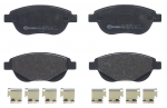 Piduriklotsi komplekt,ketaspidur BREMBO P 61 137