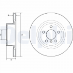 Piduriketas DELPHI BG4644C