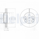 Piduriketas DELPHI BG4261
