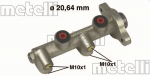 Peapiduri silinder METELLI 05-0118