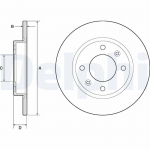 Piduriketas DELPHI BG2572