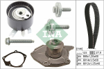 Veepump + hammasrihmakomplekt INA 530 0197 31