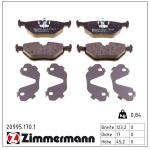 Piduriklotsi komplekt,ketaspidur ZIMMERMANN 20995.170.1