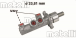 Peapiduri silinder METELLI 05-0366