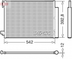 Kondensaator,kliimaseade DENSO DCN37004