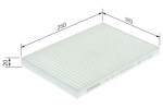 Filter,salongi&otilde;hk BOSCH 1 987 435 075