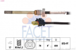 Andur, heitgaasitemperatuur FACET 22.0209