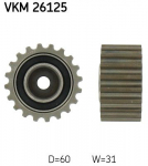 Seade-/juhtrull,hammasrihm SKF VKM 26125