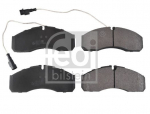 Piduriklotsi komplekt,ketaspidur FEBI BILSTEIN 116407