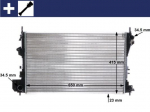 Radiaator,mootorijahutus MAHLE CR 40 000S