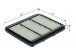 &Otilde;hufilter BOSCH F 026 400 167