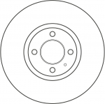 Piduriketas TRW DF6030