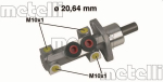 Peapiduri silinder METELLI 05-0360