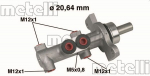 Peapiduri silinder METELLI 05-0422