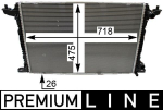 Radiaator,mootorijahutus MAHLE CR 2179 000P
