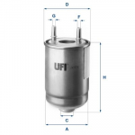 K&uuml;tusefilter UFI 24.187.00