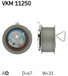 Pingutusrull,Hammasrihm SKF VKM 11250