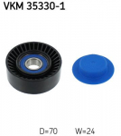 Seade-/juhtrull,soonrihm SKF VKM 35330-1