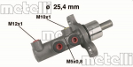 Peapiduri silinder METELLI 05-0438