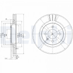 Piduriketas DELPHI BG2712