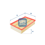 &Otilde;hufilter UFI 30.155.00