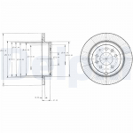 Piduriketas DELPHI BG4336